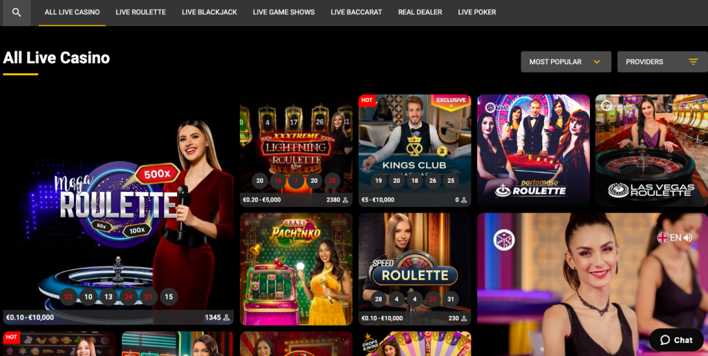 olympusbet live casino